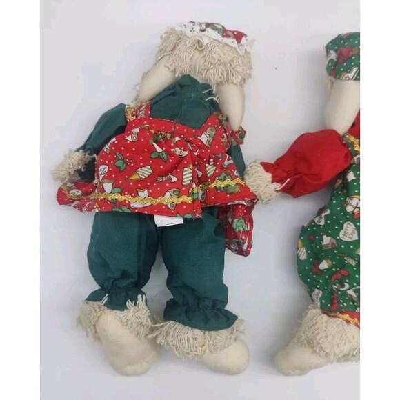 Vintage 1996 Hip and Hop Bunny 2pc Set House Of Lloyd Christmas Around the World - Picture 10 of 16